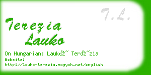 terezia lauko business card